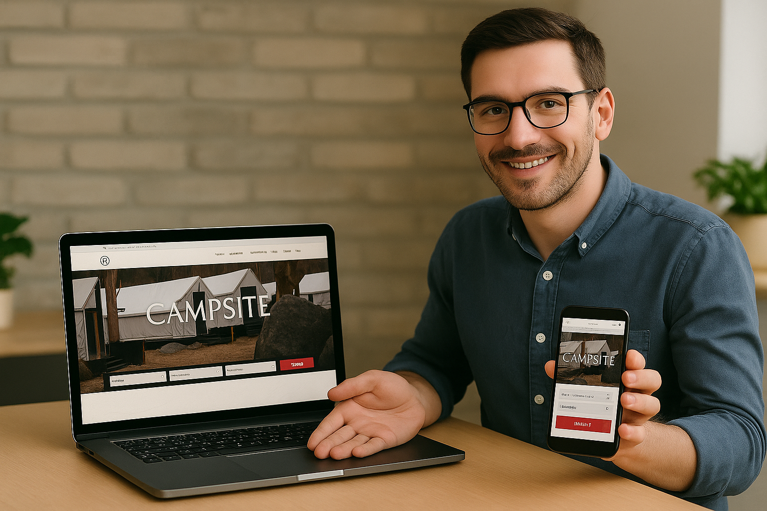 Camping Webseite